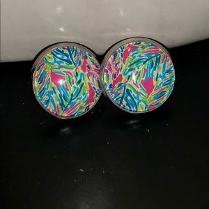 Lily Pulitzer stud earrings